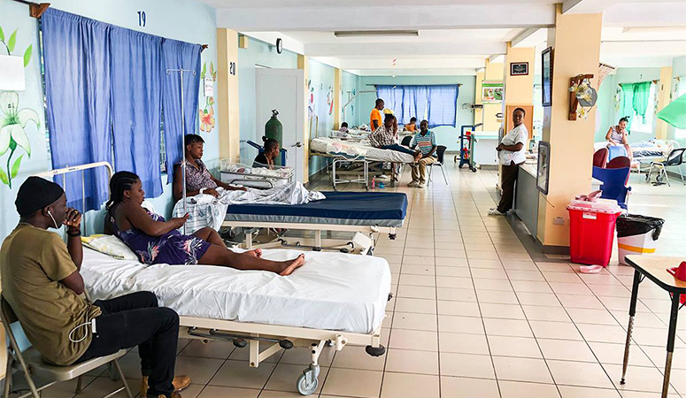 Noodhulp St. Damien Kinderziekenhuis Haïti