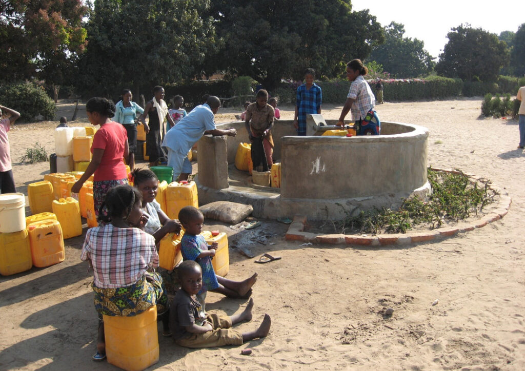 Toegang tot drinkbaar water in Kapanga Congo