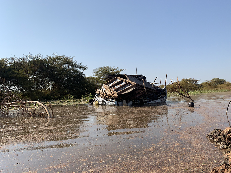 Onhoudbare situatie vluchtelingenkamp Zuid-Soedan door hevige overstromingen
