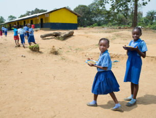 Kinderen-op-een-school-in-Liberia