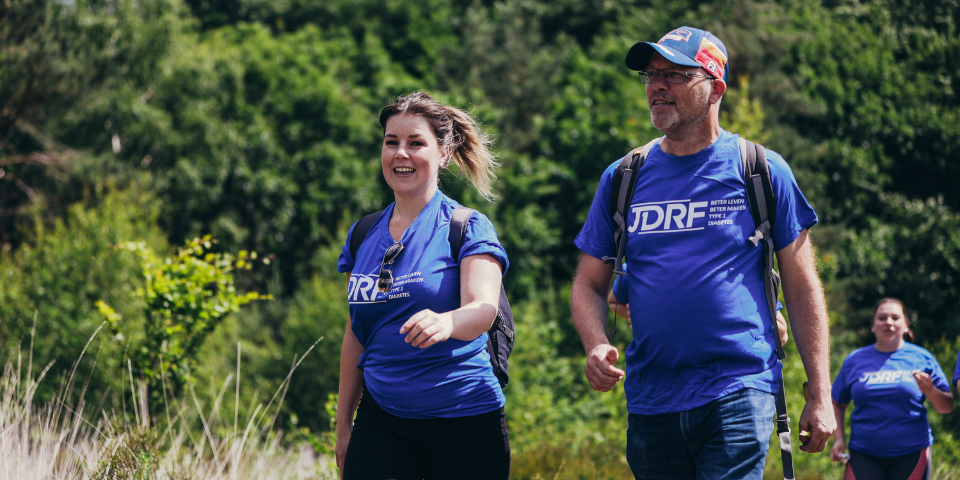 JDRF One Walk 2023: Kom en help type 1 diabetes de wereld uit