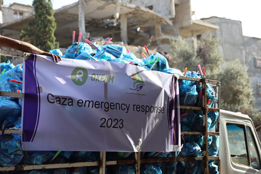 Wat doet Oxfam in Gaza?
